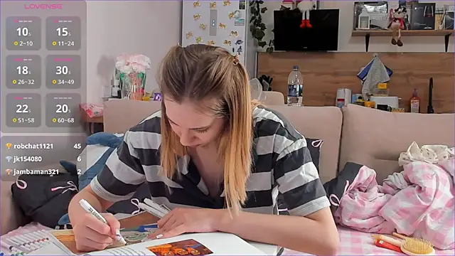 Girl alone home online show from 02-07-26, 04:22