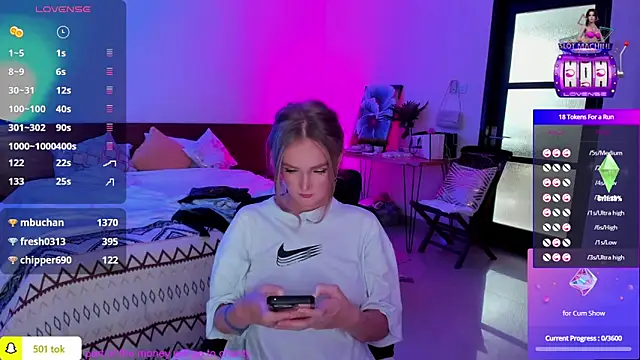 PrincessVS online show from 02-08-25, 03:41