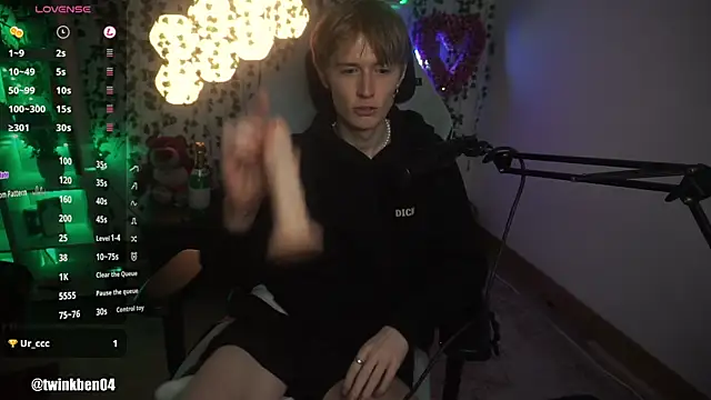 twinkben online show from 09-08-25, 08:52