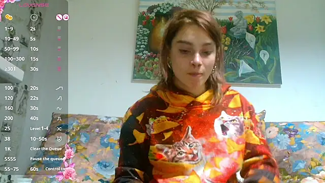 Snapshot of Sophie_Bell chatting on 12-25-24, 08:50 Sophie Bell online show from 12-25-24, 08:50