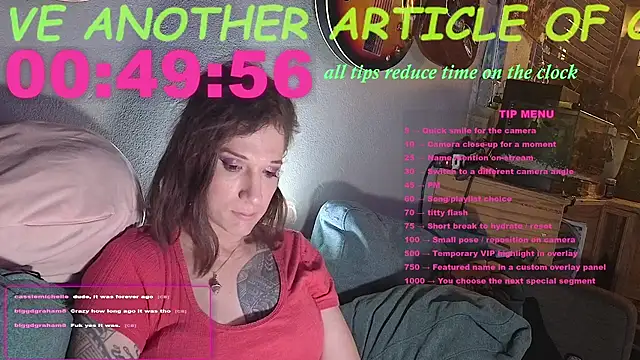 cassiemichellexx online show from 01-12-26, 08:30