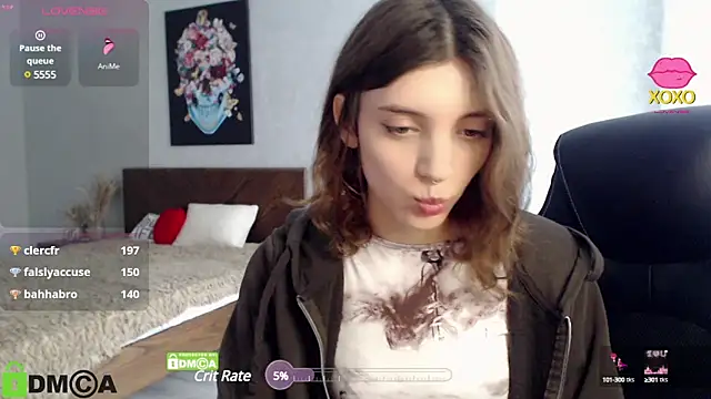 Snapshot of CherryBloom777 chatting on 01-26-25, 10:34 CherryBloom777 online show from 01-26-25, 10:34