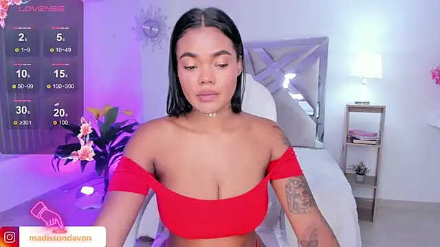 Snapshot of madisson_davon chatting on 01-19-25, 02:38 madisson davon online show from 01-19-25, 02:38