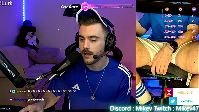 Snapshot of Mikev chatting on 02-02-26, 07:01 Mikev online show from 02-02-26, 07:01