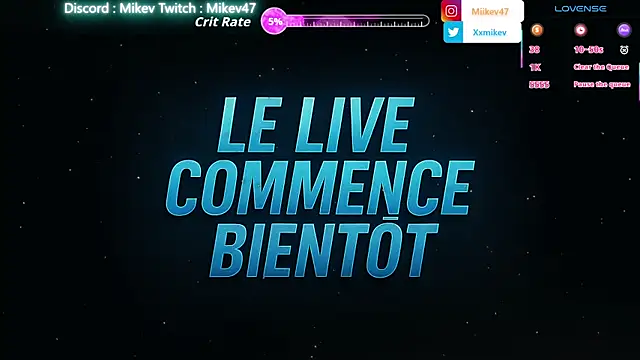 Snapshot of Mikev chatting on 05-18-26, 06:03 Mikev online show from 05-18-26, 06:03