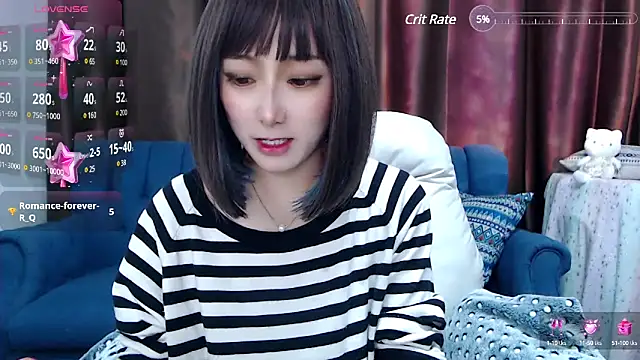 Snapshot of Rika-Q chatting on 12-06-24, 10:38 Rika-Q online show from 12-06-24, 10:38