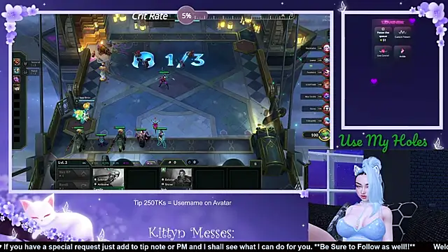 SassyKittyn online show from 01-07-25, 06:27