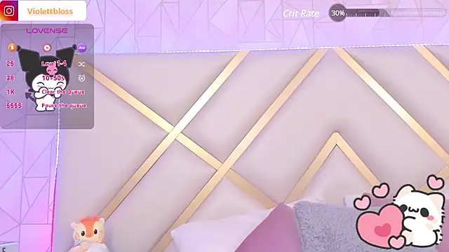 Violettbloss online show from 01-14-25, 05:19