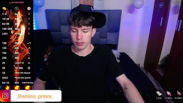 Snapshot of DominicPrince chatting on 10-21-25, 08:31 DominicPrince online show from 10-21-25, 08:31