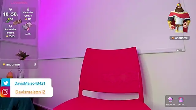 Snapshot of Maisondavis_ chatting on 03-12-25, 12:42 Maisondavis online show from 03-12-25, 12:42