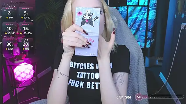 Snapshot of Crackling_Tatii chatting on 02-26-25, 12:49 Crackling Tatii online show from 02-26-25, 12:49