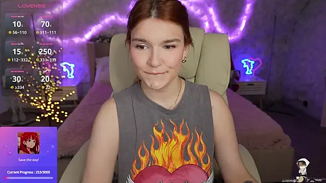 RedShinee online show from 02-02-25, 05:15