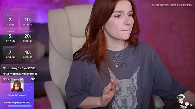 RedShinee online show from 02-27-25, 05:02