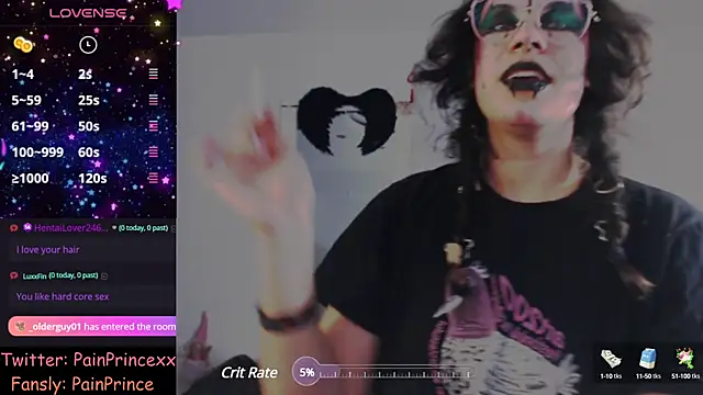 Snapshot of pain_princee chatting on 01-15-25, 11:51 pain princee online show from 01-15-25, 11:51