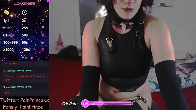 Snapshot of pain_princee chatting on 01-16-25, 05:44 pain princee online show from 01-16-25, 05:44