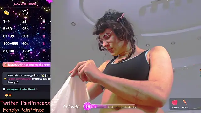 Snapshot of pain_princee chatting on 01-17-25, 03:32 pain princee online show from 01-17-25, 03:32