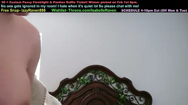 Snapshot of IsabelleRaven chatting on 02-11-26, 05:29 IsabelleRaven online show from 02-11-26, 05:29