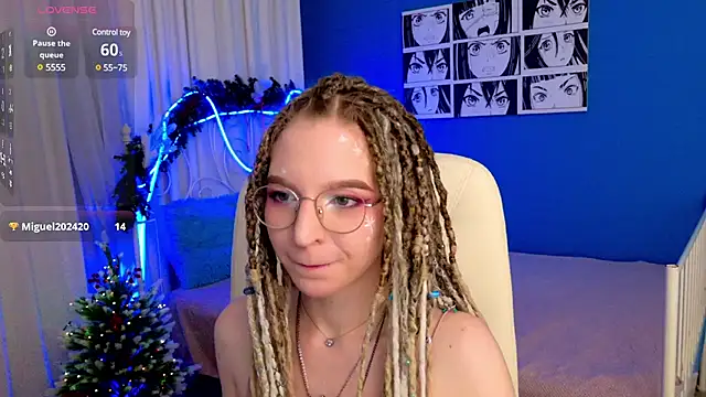 VioletShine online show from 12-25-24, 04:32