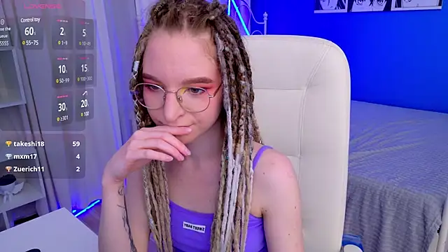 VioletShine online show from 01-30-25, 05:06