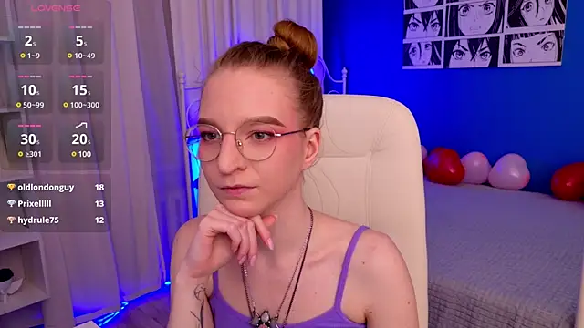 VioletShine online show from 02-12-25, 06:19