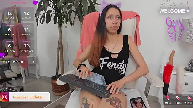 Goddess  Lilith online show from 12-15-24, 04:18