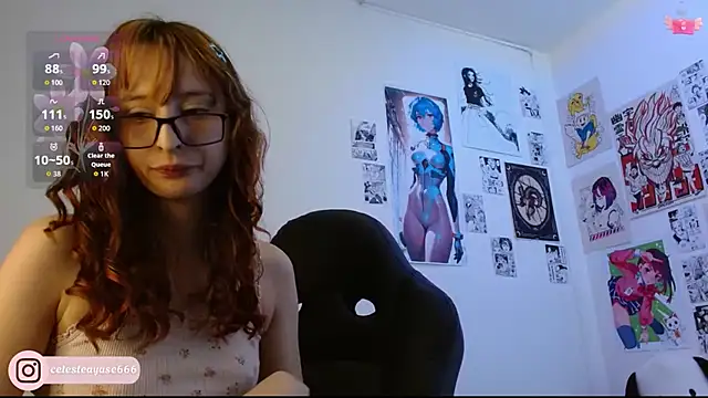 CelesteAyase online show from 10-21-25, 12:55