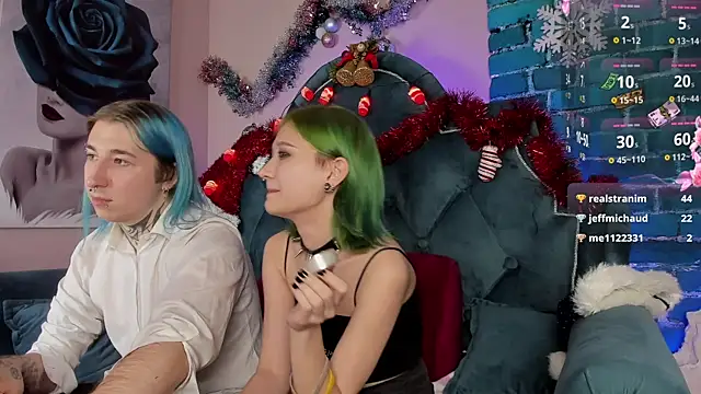 Snapshot of Milten-Trish chatting on 12-16-24, 11:39 Milten-Trish online show from 12-16-24, 11:39