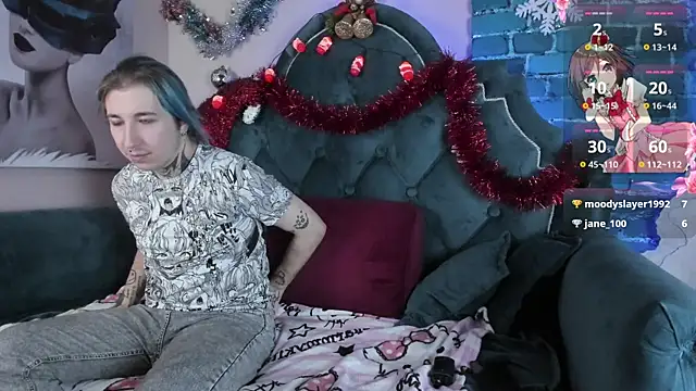 Snapshot of Milten-Trish chatting on 12-21-24, 12:20 Milten-Trish online show from 12-21-24, 12:20