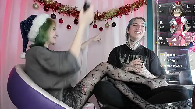 Snapshot of Milten-Trish chatting on 12-23-24, 10:44 Milten-Trish online show from 12-23-24, 10:44