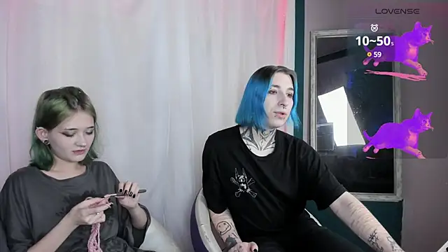 Snapshot of Milten-Trish chatting on 01-23-25, 12:14 Milten-Trish online show from 01-23-25, 12:14