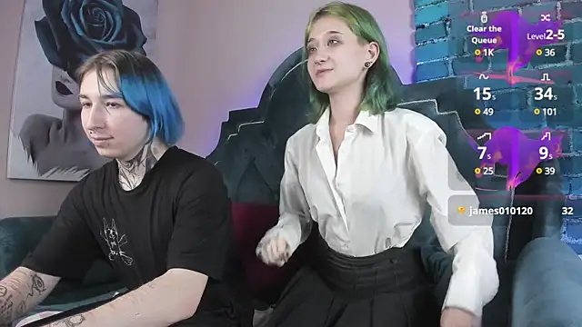 Snapshot of Milten-Trish chatting on 01-25-25, 12:27 Milten-Trish online show from 01-25-25, 12:27