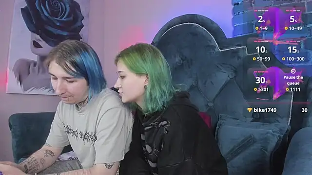 Snapshot of Milten-Trish chatting on 01-31-25, 01:01 Milten-Trish online show from 01-31-25, 01:01