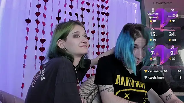 Snapshot of Milten-Trish chatting on 02-15-25, 11:25 Milten-Trish online show from 02-15-25, 11:25