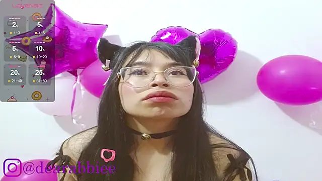 Snapshot of DearAbbiee chatting on 02-19-25, 10:34 DearAbbiee online show from 02-19-25, 10:34