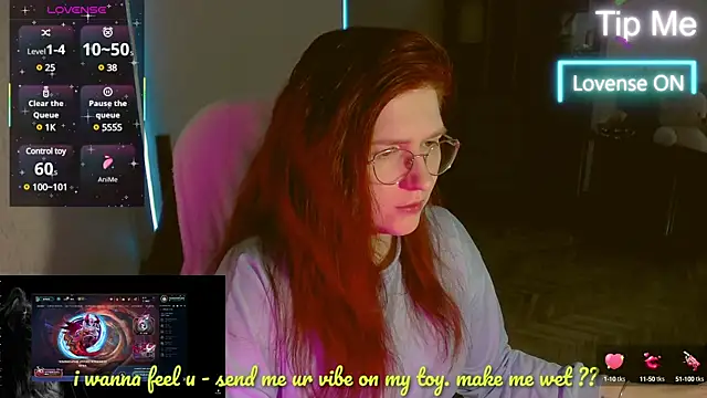 Snapshot of LesyaOxi chatting on 02-24-25, 06:49 LesyaOxi online show from 02-24-25, 06:49