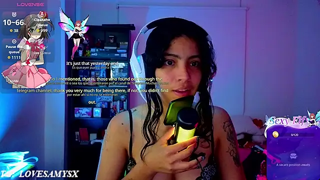 Snapshot of Lovelyamyy chatting on 06-25-26, 02:00 Lovelyamyy online show from 06-25-26, 02:00