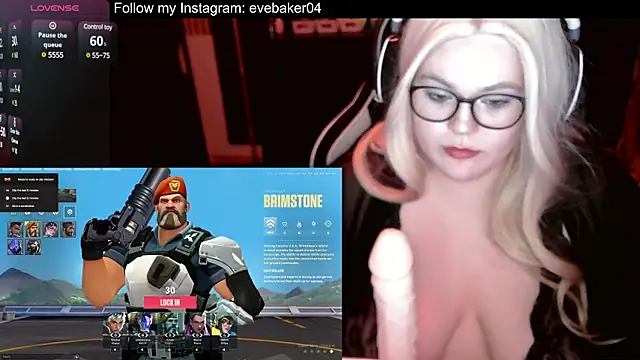 EveBaker04 online show from 03-09-25, 08:42