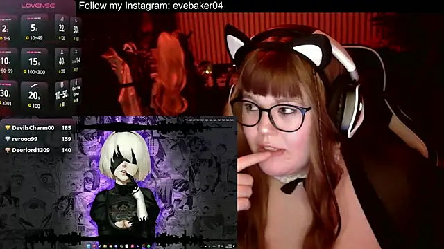 EveBaker04 online show from 03-18-25, 06:59