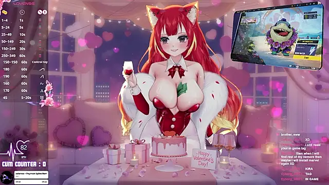 Snapshot of LewdKira_VT chatting on 02-15-26, 06:59 LewdKira VT online show from 02-15-26, 06:59