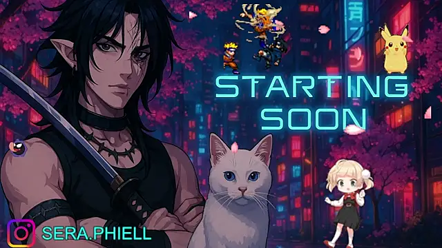 Seraphiell online show from 10-07-25, 12:41