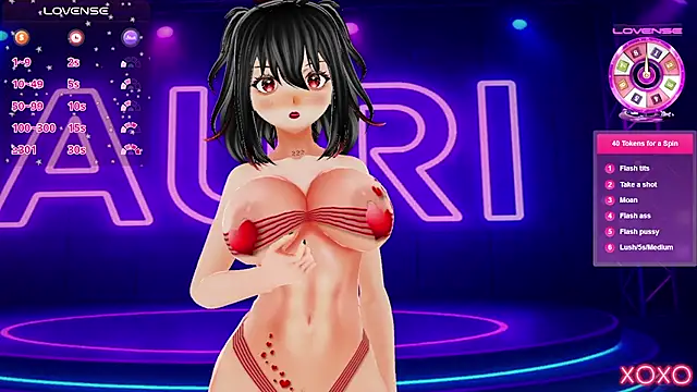 Auri Hikaru online show from 10-19-25, 05:24