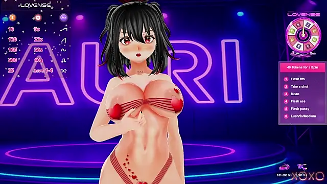 Auri Hikaru online show from 11-07-25, 07:03