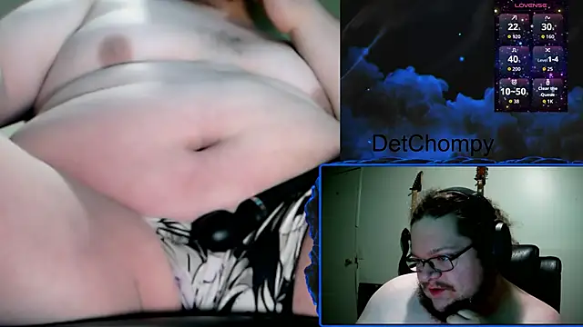 Snapshot of DetChompy chatting on 05-24-26, 03:00 DetChompy online show from 05-24-26, 03:00