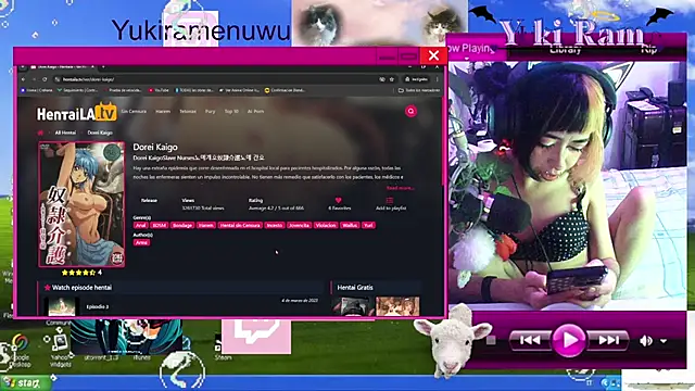 Snapshot of YukiRam chatting on 10-15-25, 03:17 YukiRam online show from 10-15-25, 03:17