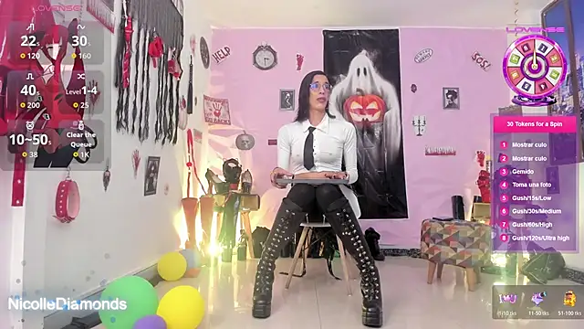 NicolleDiamonds cg online show from 10-27-25, 01:26