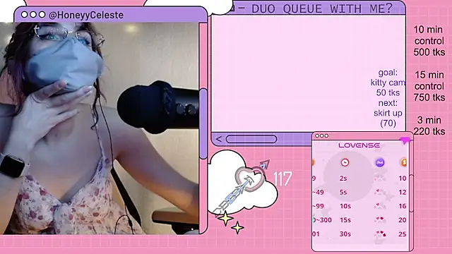 Snapshot of HoneyyCeleste chatting on 05-12-26, 06:16 HoneyyCeleste online show from 05-12-26, 06:16