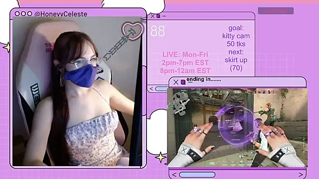 HoneyyCeleste online show from 07-28-26, 07:04