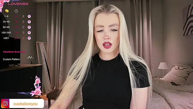 Snapshot of sashaloveyou chatting on 11-14-25, 09:46 sashaloveyou online show from 11-14-25, 09:46