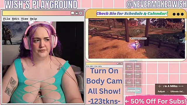 nevermakeawish online show from 04-17-26, 09:45