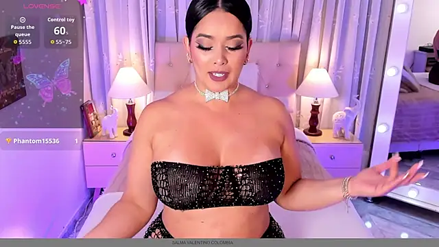 Snapshot of Salmavalentino chatting on 02-20-26, 02:08 Salmavalentino online show from 02-20-26, 02:08